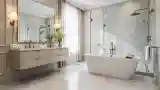 Modern Classic Marble Bathroom
