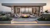 Modern Luxury Terrace z Ogniskiem