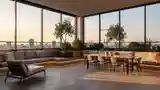 High-Rise Loft Terrace View