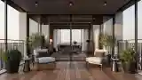 Balcony w stylu industrialnym