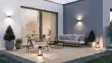 Terrasa Skandynawska z Drewnem