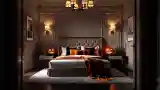 Sztukatorski Pokój Nocny z Motywem Halloween