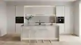 Modern Kitchen with Marble