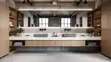 Industrial Bathroom Refinement
