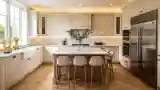 Elegant Narrow Kitchen