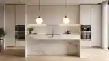 Minimalist Kitchen with Marble