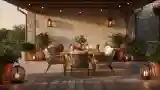 Luxury Rustic Terrace