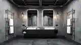 Industrial Luxury Bathroom