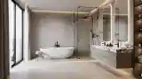 Wanienka z Marmuru i Ciemnego Srebra