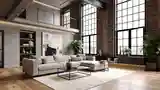 Loft W Loftowym Salonie