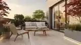 High-End Japandi Terrace