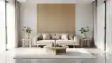 Serene Lounge with Warm Wood