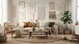 Elegancki Pokój W Spałym Stylu Boho