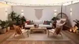 Wysokiej klasy taras boho