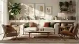 Luxurious Bohemian Living Room