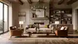Rustic Sanctuary Living Room