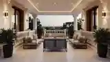 Modern Classic Terrace with View