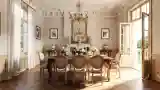 French Style Dining Room Elegance