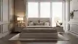 Glamour Bedroom with Golden Accents