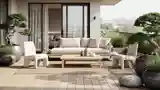 Terasa Japandi z Wysoką Klasą