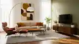 Mid-Century Modern Lounge Retreat