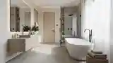 Japandi Bathroom with Unified Minimalism