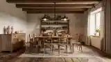 Rustic Elegance Dining Room
