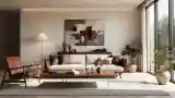 Elegant Mid-Century Modern Living Room