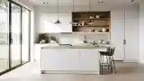 Scandinavian Kitchen with Wood