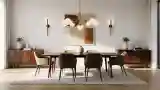 Jadalnia w stylu skandynawskim