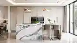 Glamour Kitchen with Marble