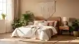 Bohemian Bedroom with Rattan Accents
