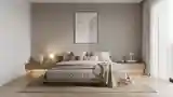 Japandi Bedroom with Wood