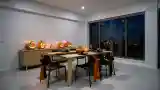 Minimalist Dining Room Styling