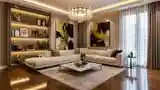 Luxurious Dining Room with Marble