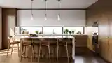 Świetlejąca Kuchnia Modernistyczna