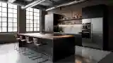 Nowoczesna Kuchnia w Stylu Industrialnym
