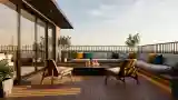 Mid Century Modern Terrace Elegance