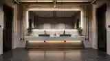 Industrial Spa: Concrete and Marble