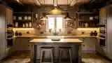 Rustic Luxury Kitchen Design