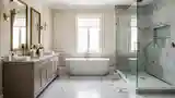 Elegancki klasyczny salon łazienkowy