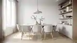Elegancki pokój do jadalni