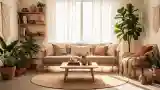 Serene Japanese-Inspired Living Room