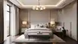 Modern Classic Bedroom with Luxe Textures