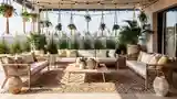 Boho Terrasa z Wizytą Morską