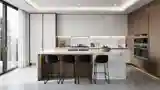 Moderny Kuchnia Luxusowa z Marmurem
