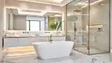 Lakoniczna elegancja łazienki