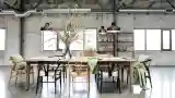 High-End Industrial Dining Room