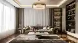 Prestiżowy salon w stylu nowoczesnym