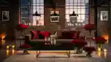High-End Industrial Living Room